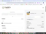 Layla's Delicacies coupon verification screenshot
