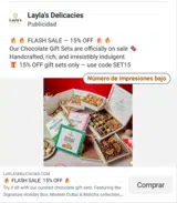 Layla's Delicacies coupon verification screenshot