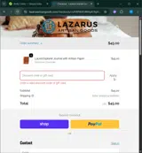 BLACKFRIDAY25 coupon verification screenshot
