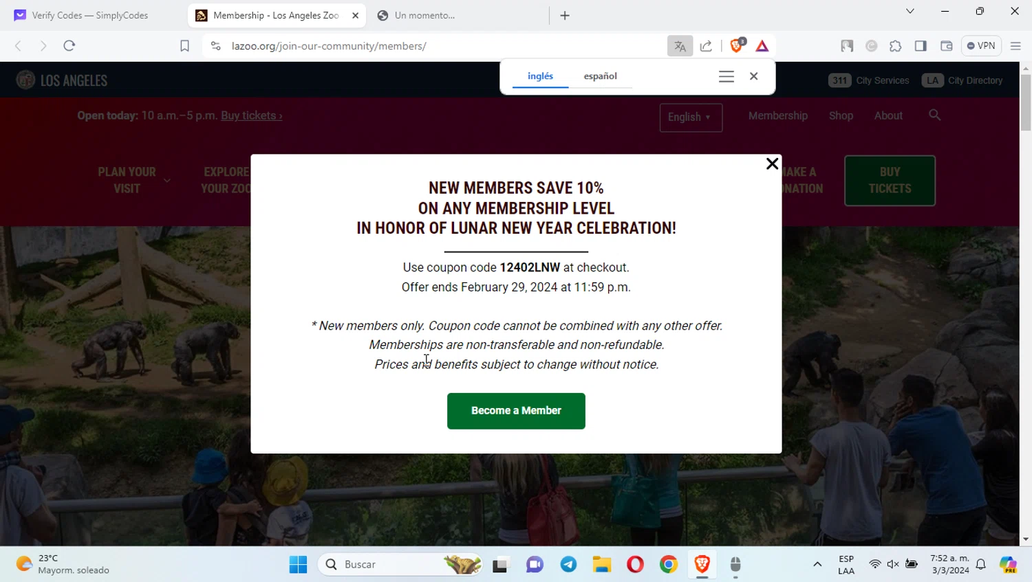 LA Zoo Discount Codes 10 Off September 2024