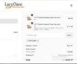 WELCOME coupon verification screenshot
