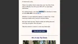 LAZYJULY coupon verification screenshot