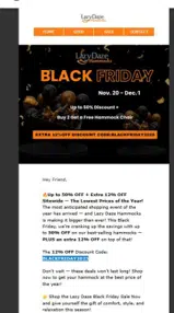 BLACKFRIDAY2025 coupon verification screenshot