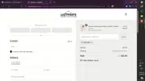 WELCOME coupon verification screenshot