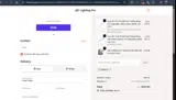 LBC Lighting Pro coupon verification screenshot