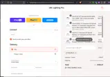 LBC Lighting Pro coupon verification screenshot