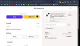 LBC Lighting Pro coupon verification screenshot