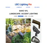 LBC Lighting Pro coupon verification screenshot