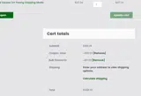 SAVE coupon verification screenshot