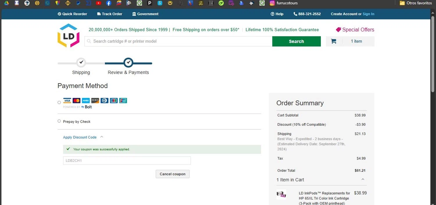 LD Products Coupons - 10% Off | October 2024