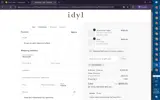 Idyl coupon verification screenshot
