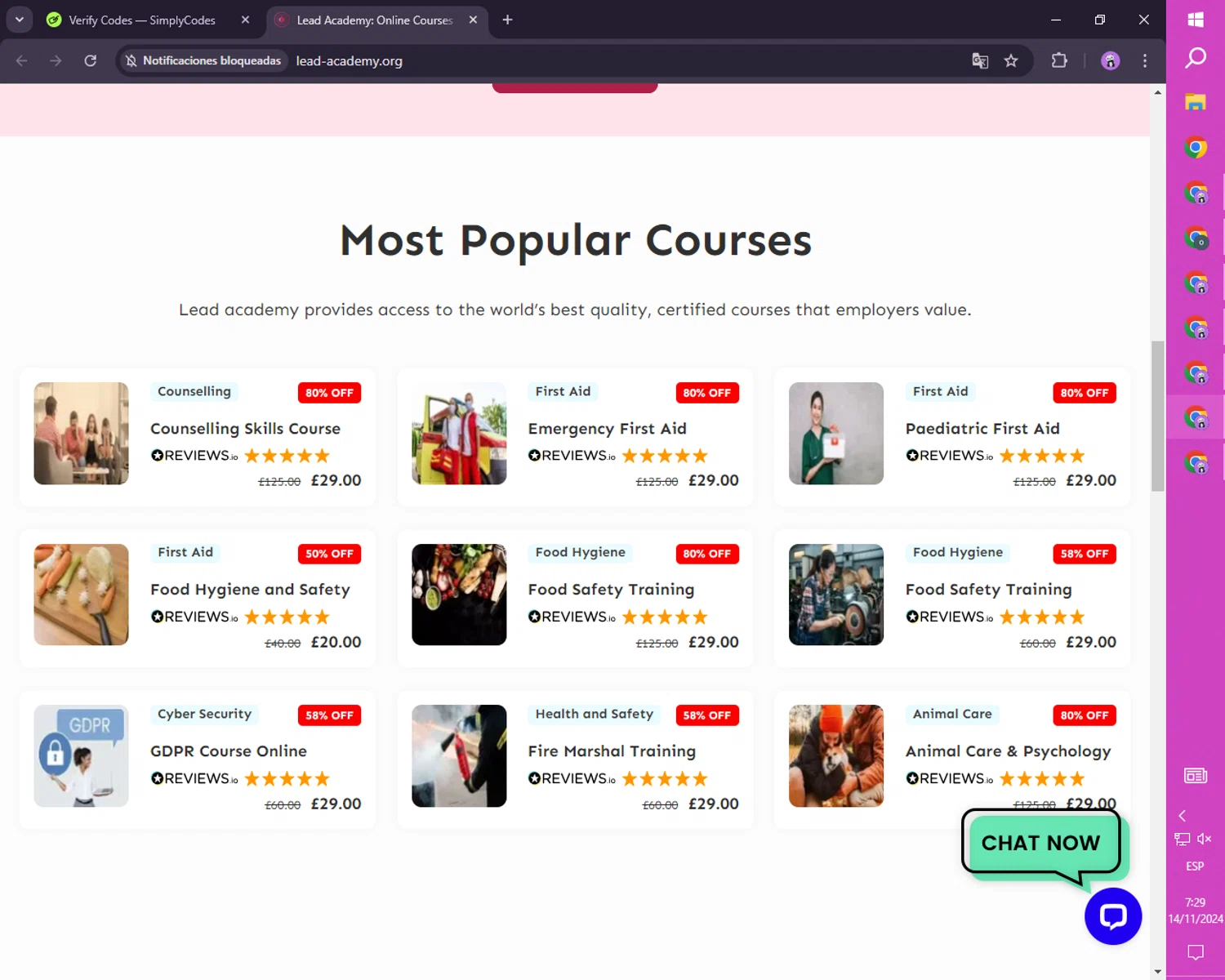 how to use Lead Academy coupons