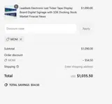 MOM coupon verification screenshot