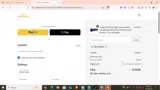 WELCOME05 coupon verification screenshot