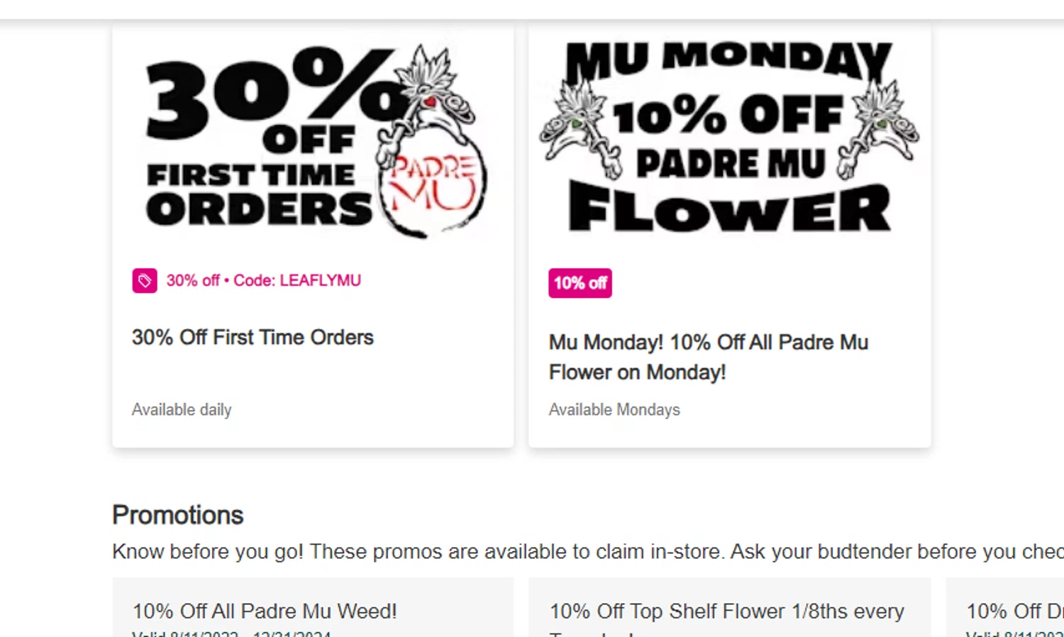 Leafly Promo Codes 30 Off July 2024