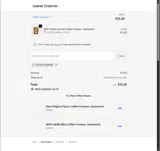 SaltedCaramel coupon verification screenshot