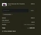 KATHLEEN10 coupon verification screenshot