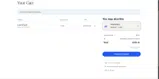 WELCOME15 coupon verification screenshot