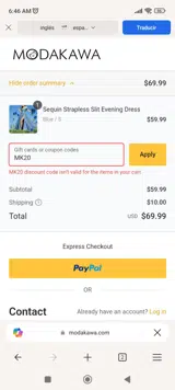 Fiverr Learn coupon verification screenshot