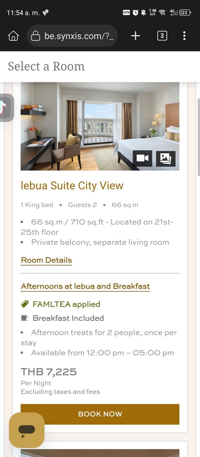 Lebua Hotels & Resorts checkout page showing Lebua Hotels & Resorts promo code box | Screenshot taken by SimplyCodes community member on Jul 18, 2025