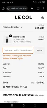 SUMMER50 coupon verification screenshot