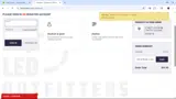 LED Outfitters coupon verification screenshot