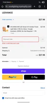 blackfriday25 coupon verification screenshot