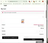 LSR10ABCT coupon verification screenshot