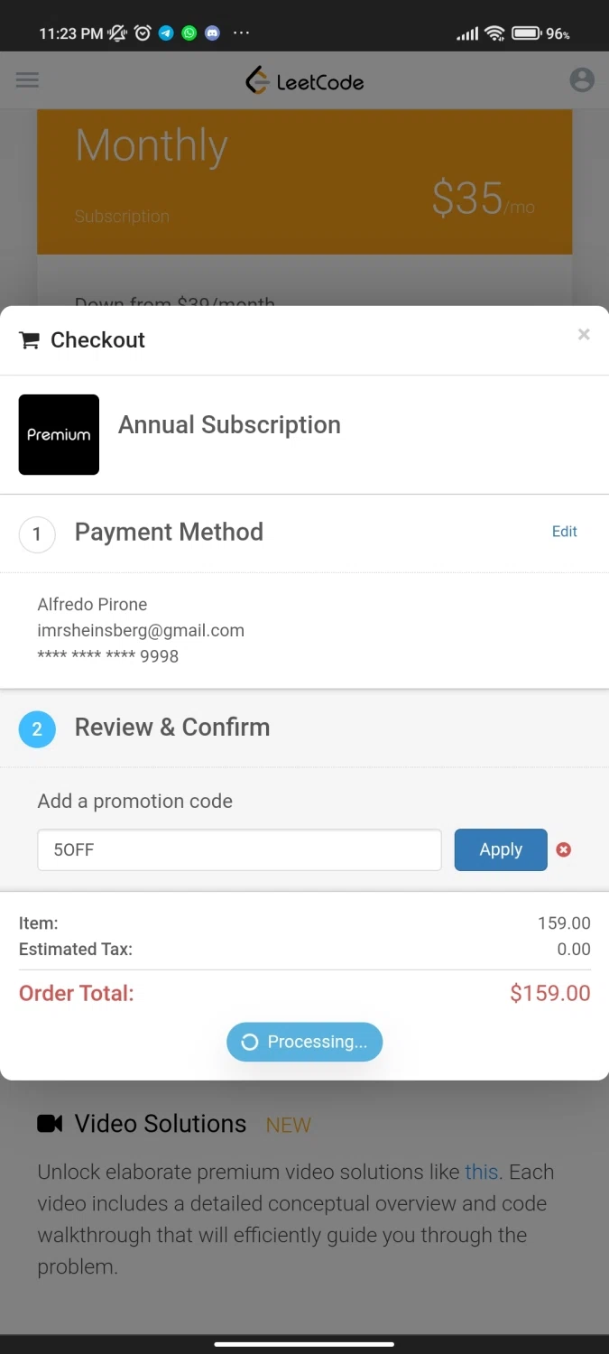 LeetCode Promo Codes - 10% Off | September 2024