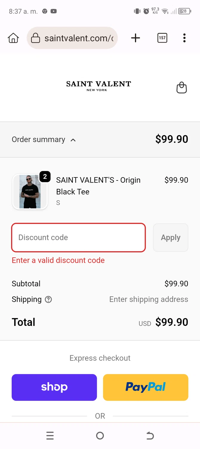 Legend London discount code screenshot showing code BRETT applied at Legend London checkout page. Uploaded by SimplyCodes community member Typer19 on Dec 5, 2025