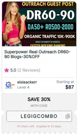LEGIGCOMBO coupon verification screenshot