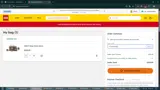 LEGO coupon verification screenshot