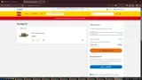 LEGO coupon verification screenshot