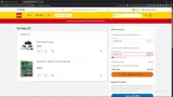 LEGO coupon verification screenshot