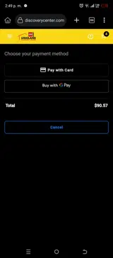 LEGOLAND Discovery Center San Antonio coupon verification screenshot