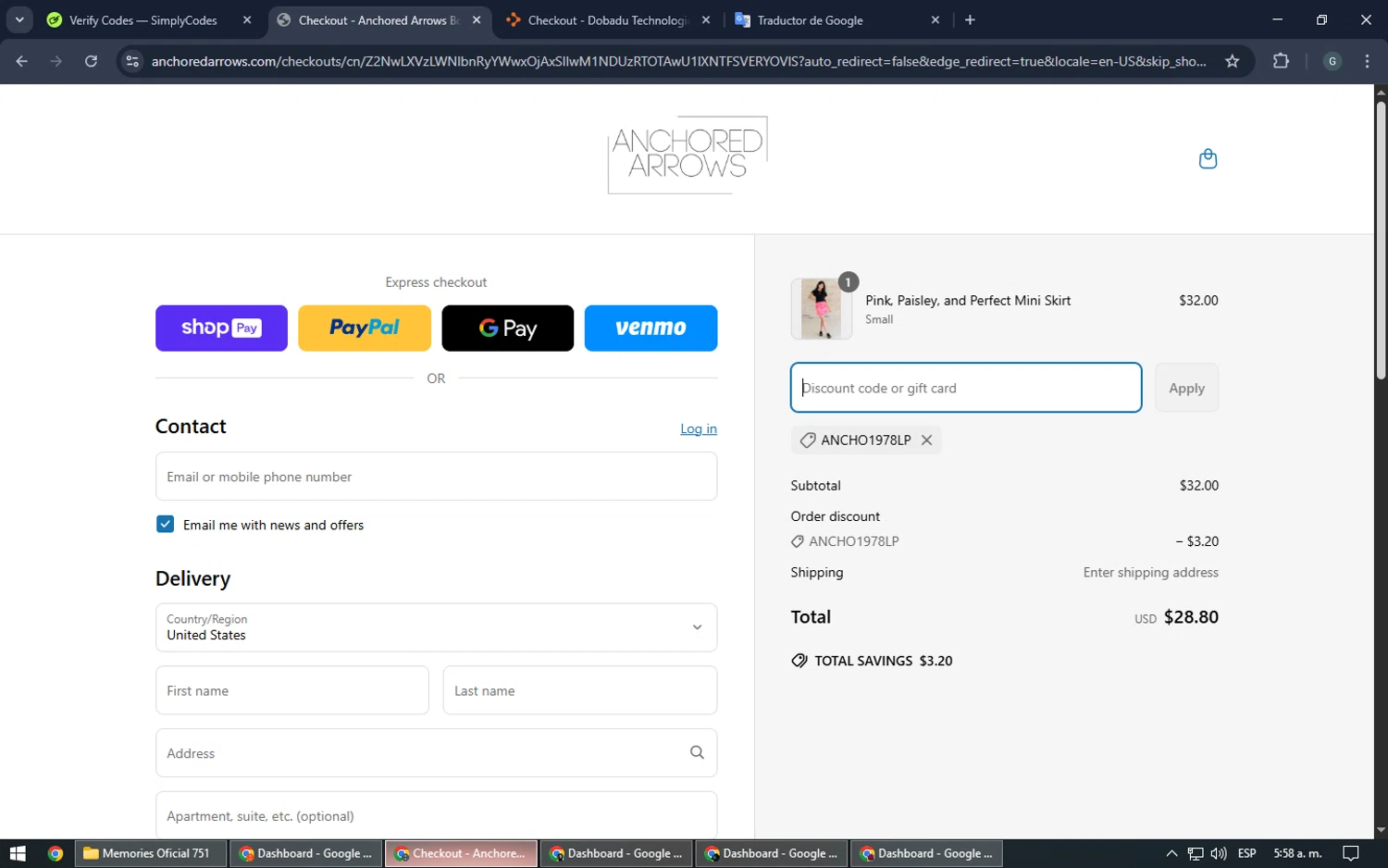 LEGOLAND California checkout page showing LEGOLAND California promo code box | Screenshot taken by SimplyCodes community member on Apr 4, 2025