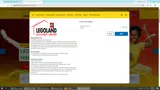 LEGOLAND Discovery Center New Jersey coupon verification screenshot