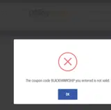 CERTIFICATE coupon verification screenshot