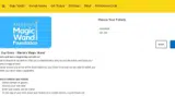 MMWAPP coupon verification screenshot
