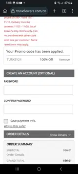 TURKEY24 coupon verification screenshot