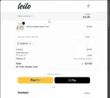 Leilo coupon verification screenshot