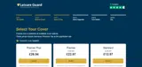 Leisure Guard Travel coupon verification screenshot