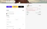 LE JEAN coupon verification screenshot