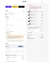 Lejon Leather Goods coupon verification screenshot