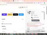 doorbuster coupon verification screenshot