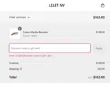 OFFDUTY coupon verification screenshot