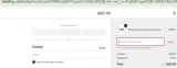 Earrings coupon verification screenshot