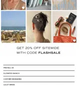FLASHsale coupon verification screenshot