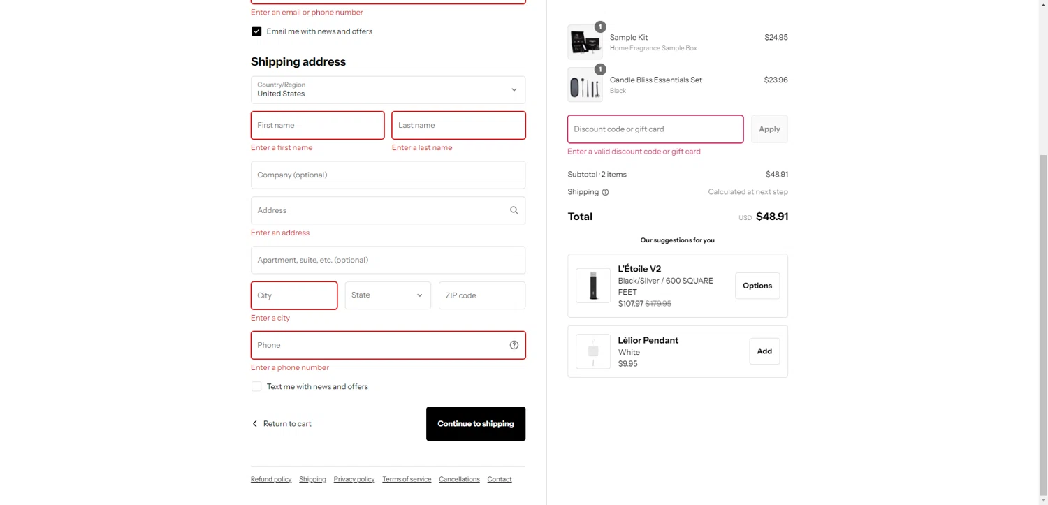 Lelior discount code screenshot showing code FINISH10 applied at Lelior checkout page. Uploaded by SimplyCodes community member RewardTitan728 on Jul 29, 2025