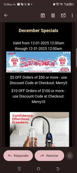 LeLuv coupon verification screenshot